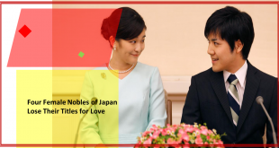 Four Female Nobles of Japan Lose Their Titles for Love